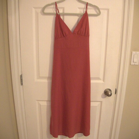Forever 21 - Blush - Midi Dress - Tieback - M - Picture 2 of 5